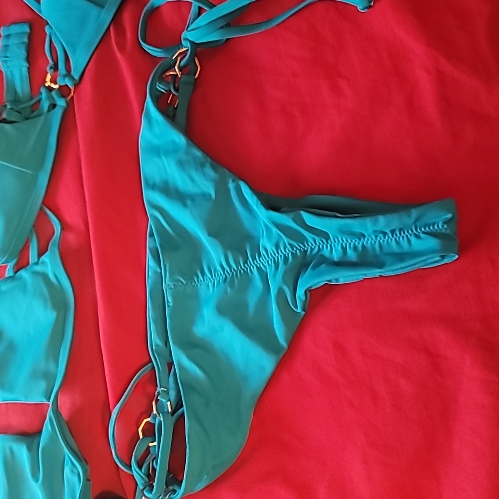 Bahimi swim teal - Picture 2 of 2